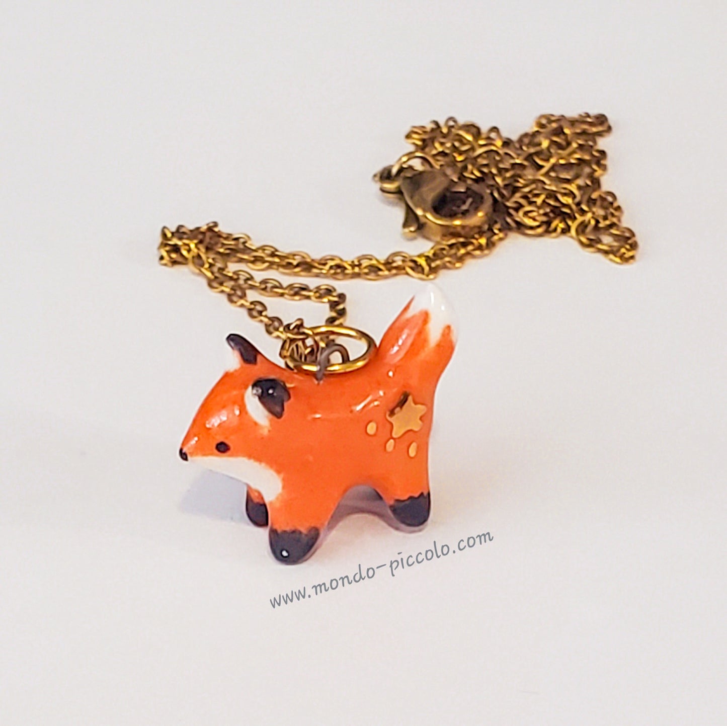 Fox Pendant Necklace