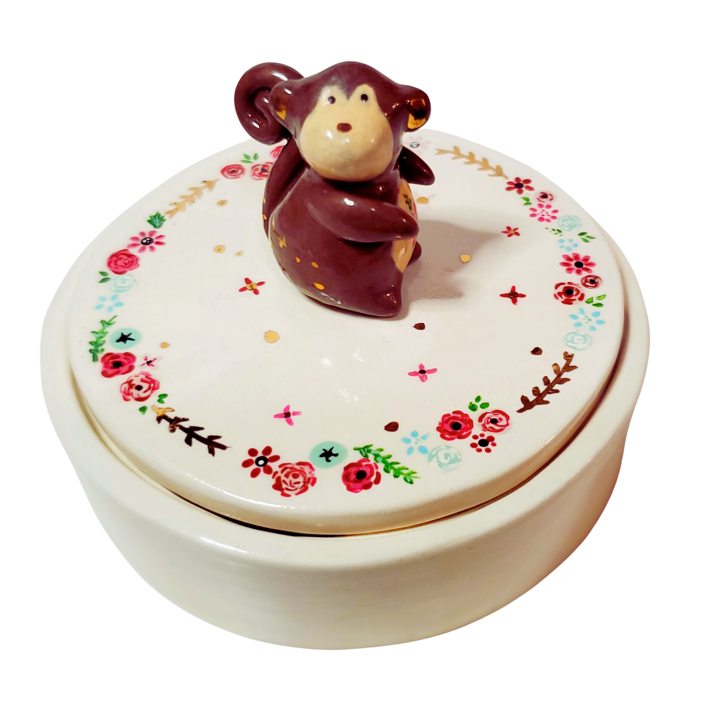 Monkey Trinket Box