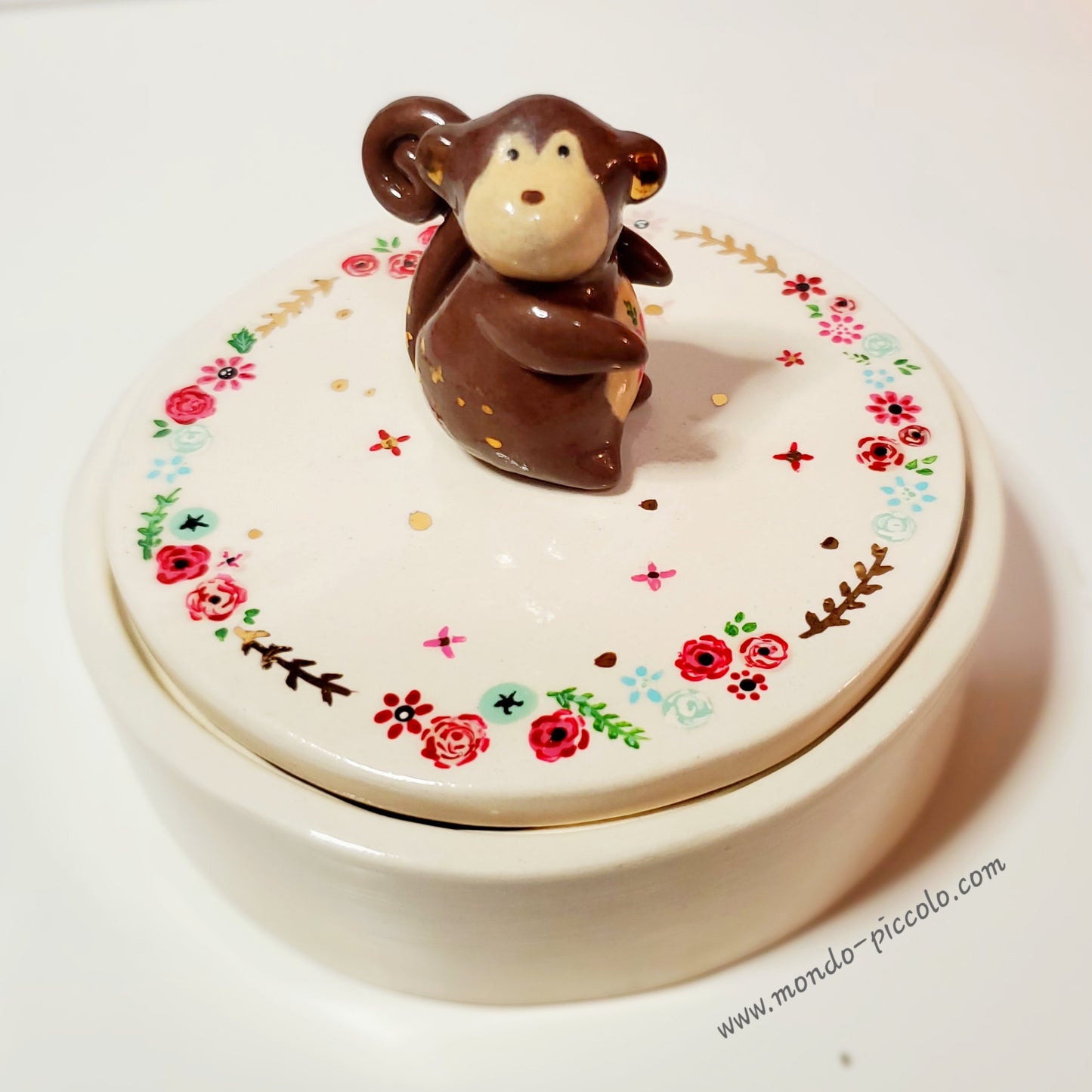Monkey Trinket Box
