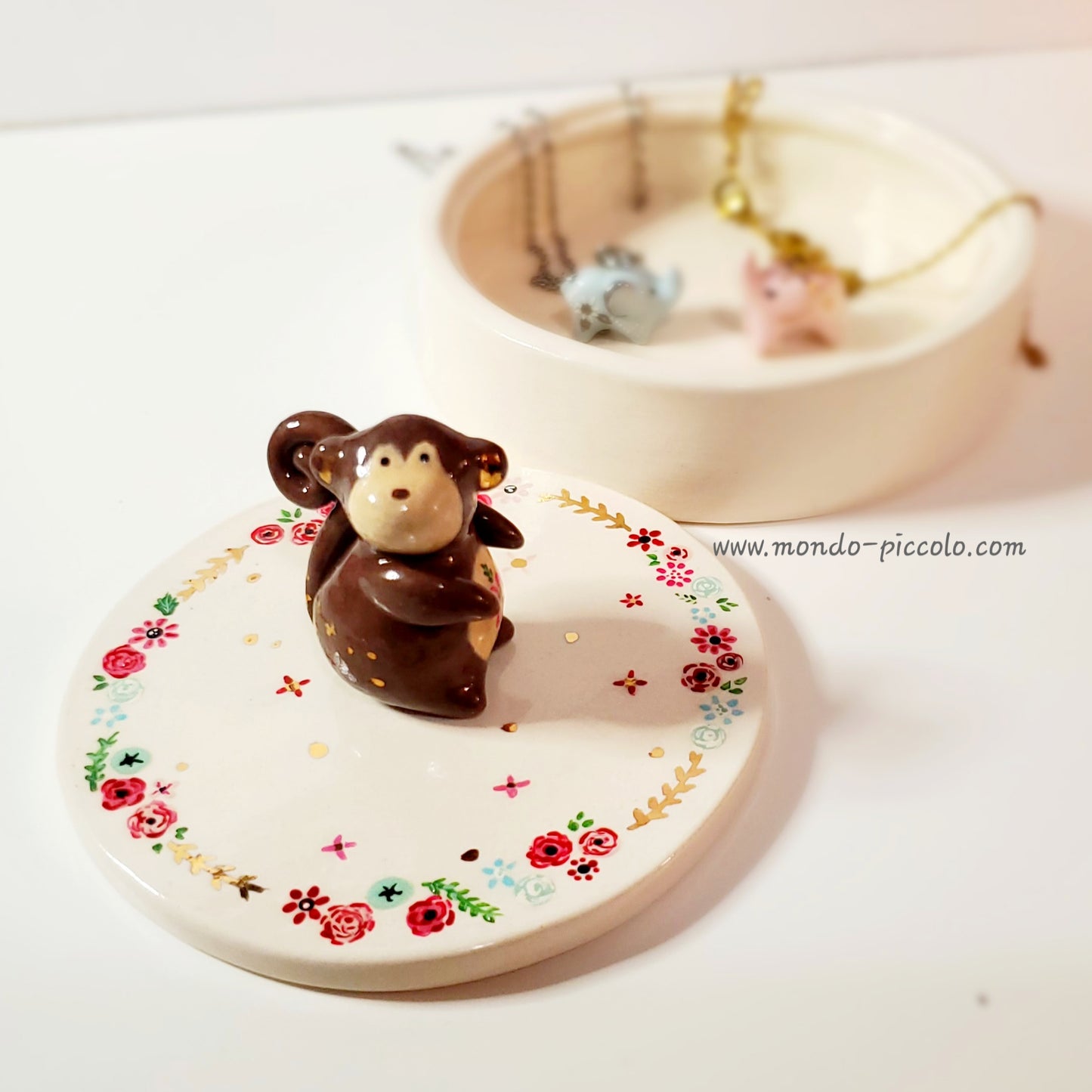 Monkey Trinket Box