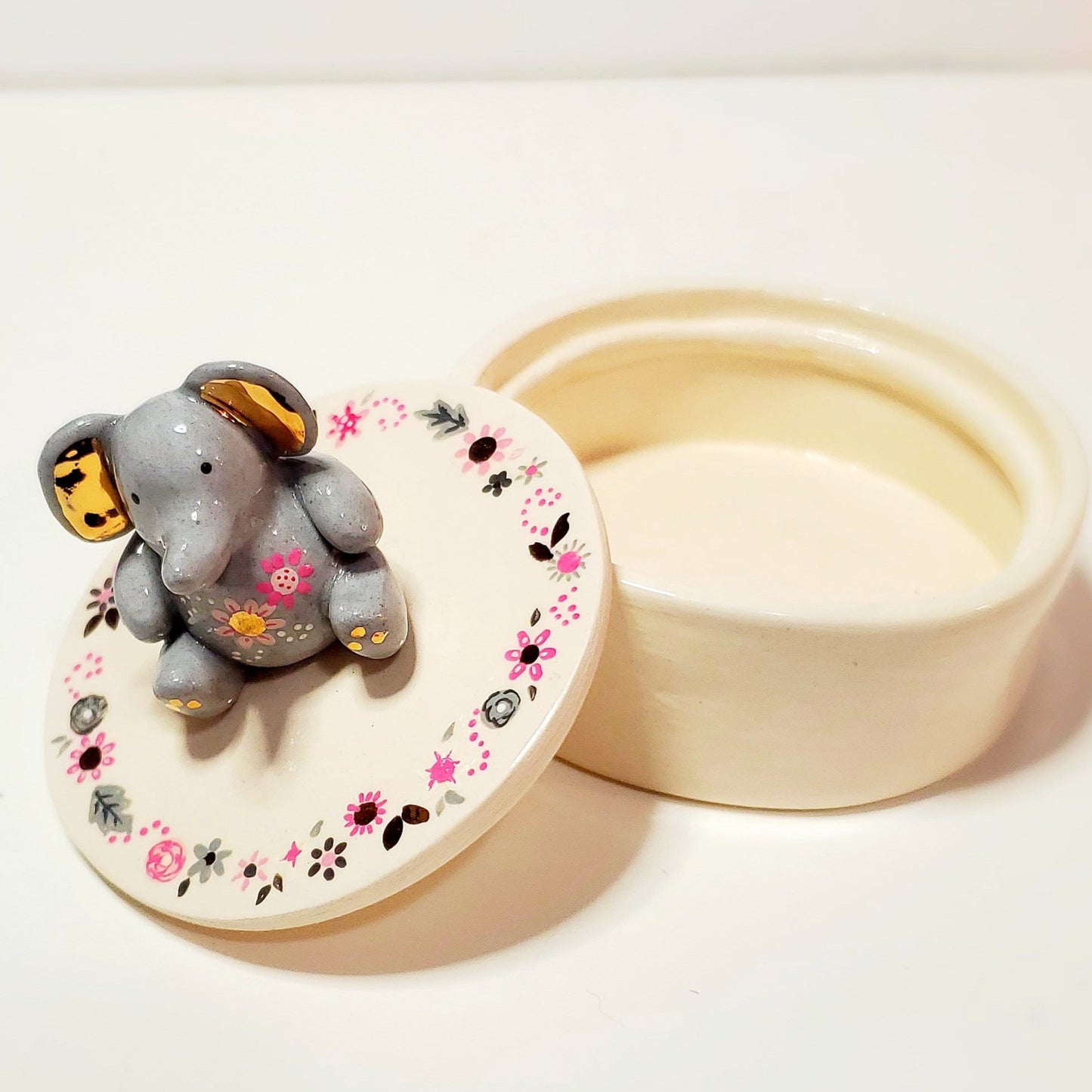 Elephant Trinket Box
