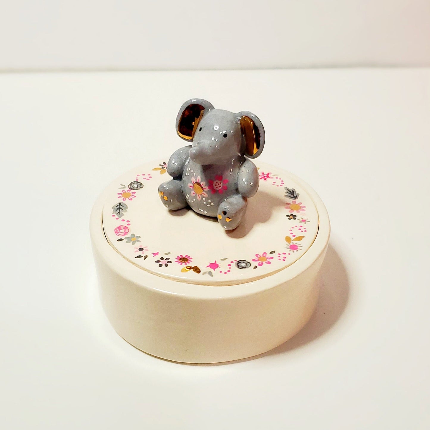 Elephant Trinket Box