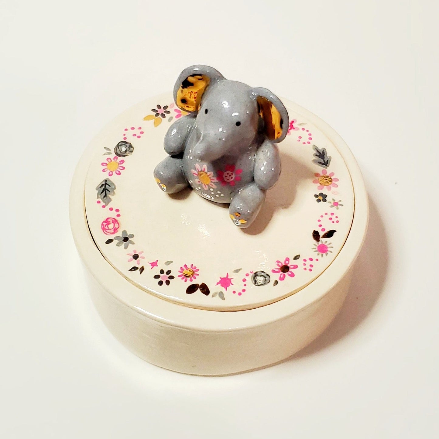 Elephant Trinket Box