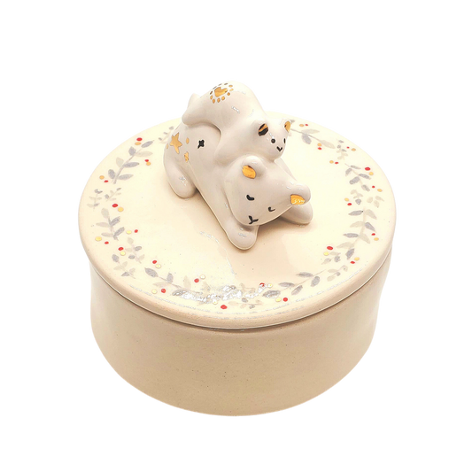 Mama Bear Trinket Box